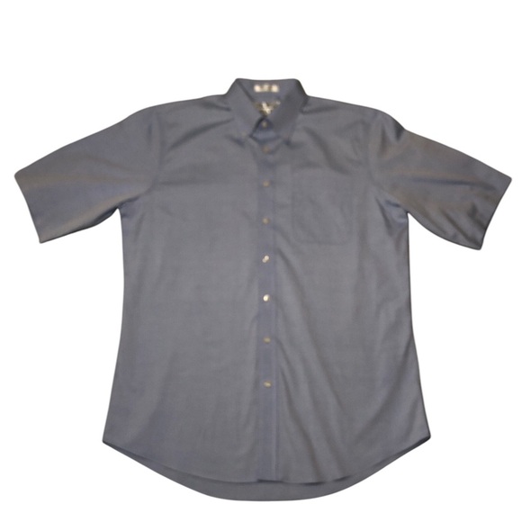 ENRO Since 1919 Men’s Short Sleeve Non-Iron Dress Shirt - Picture 4 of 8